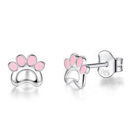 Srebrne Kolczyki dla Dzieci