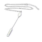 Srebrny Naszyjnik z Białym Opalem 