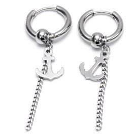 Kolczyki z Kotwicą ze Stali Szlachetnej