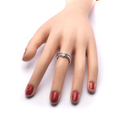 Komplet Dwóch Pierścionków Srebrnych