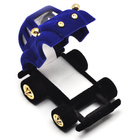 Niebieskie Pudełko na Biżuterię Samochód