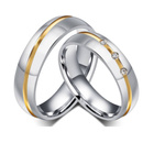 Komplet Obrączek Dla Pary Stal Szlachetna
