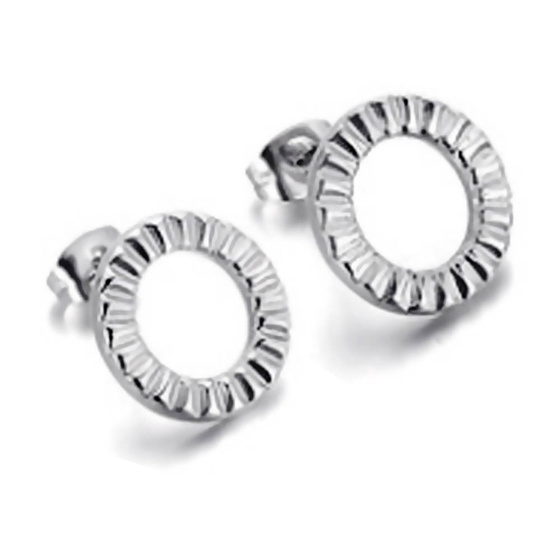 Kolczyki Kółka ze Stali Szlachetnej