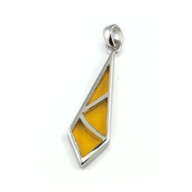 Srebrna Zawieszka Pomarańczowa nr.5859