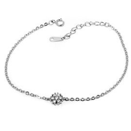 Bransoletka Srebrna z Cyrkoniami