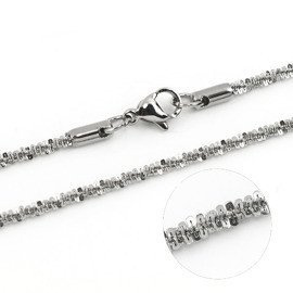 Łańcuszek Singapur ze Stali Chirurgicznej