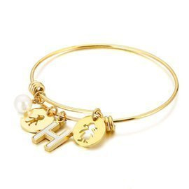 Złota Bransoletka ze Stali Szlachetnej