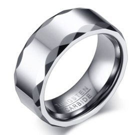 Damsko Męska Obrączka z Wolframu