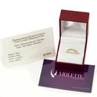 Złoty Pierścionek Zaręczynowy z Brylantami