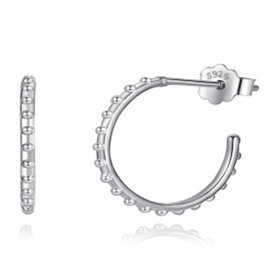 Srebrne Kolczyki Koła