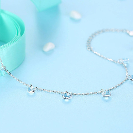 Bransoletka Srebrna z Cyrkoniami