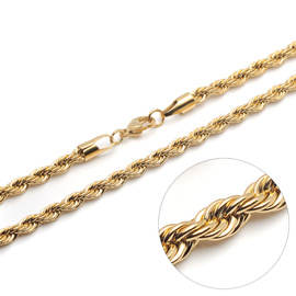 Złoty Łańcuszek ze Stali Szlachetnej Singapur