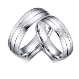 Komplet Obrączek Dla Pary Stal Szlachetna