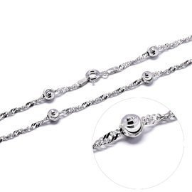 Srebrny Łańcuszek Długość 50cm