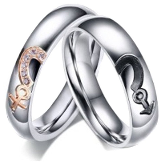 Obrączka ze Stali Szlachetnej dla Kobiety