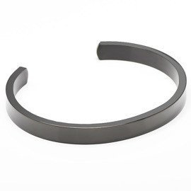 Czarna Bransoletka ze Stali Chirurgicznej