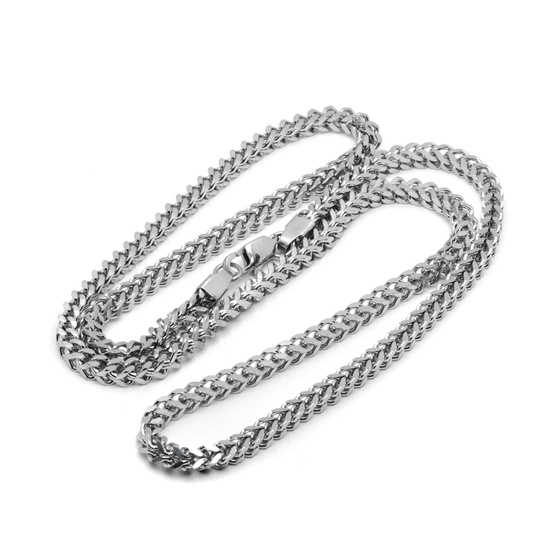 Łańcuszek ze Stali Szlachetnej Kostka dł.65cm