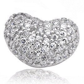 Srebrna Zawieszka Diamentowe Serce