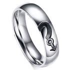 Obrączka ze Stali Szlachetnej dla Meżczyzny