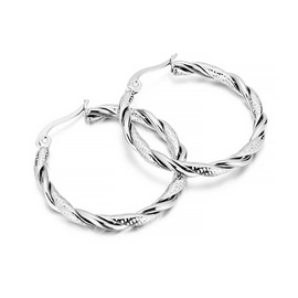 Kolczyki Koła ze Stali Szlachetnej