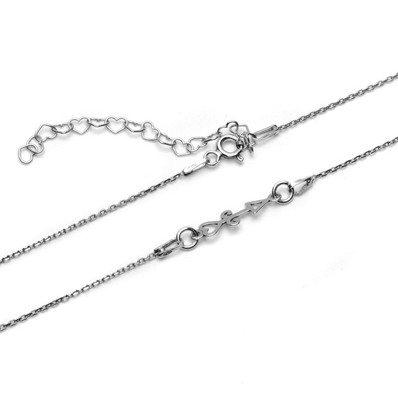 Srebrny Naszyjnik Strzałka Celebrytka Ankier