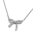 Srebrny Naszyjnik w Kształcie Wstążki