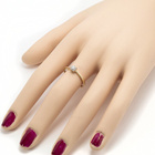 Pierścionek Złoty 585 Zaręczynowy z Brylantami