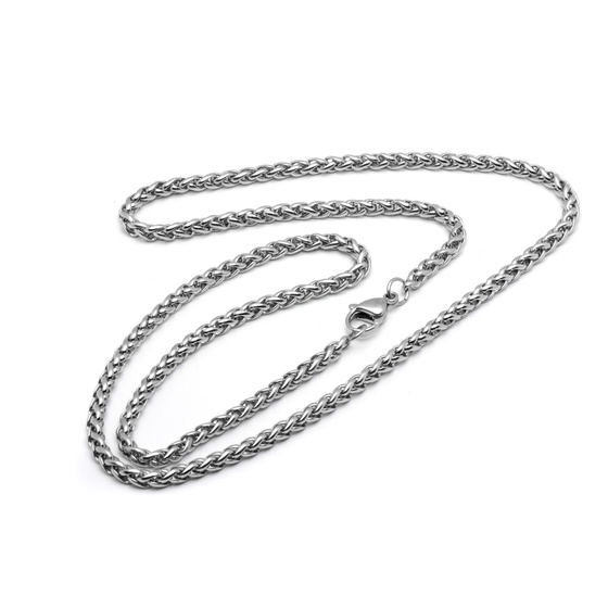 Łańcuszek ze Stali Szlachetnej Kłos dł.50cm