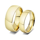 Komplet Złotych Obrączek Dla Pary Stal Szlachetna