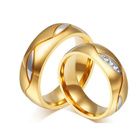 Komplet Obrączek Dla Pary Stal Szlachetna