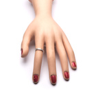 Obrączka Srebrna Wysadzana Brylantowymi Cyrkoniami