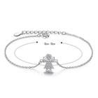 Bransoletka Srebrna z Dziewczynką