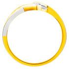 Złoty Pierścionek Zaręczynowy z Brylantem