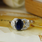 Srebrny Pierścionek Dwa Serduszka