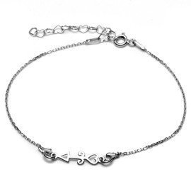 Bransoletka Srebrna Celebrytka Strzałka