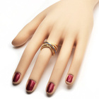 Szeroka Obrączka Srebrna Pokryta Złotem