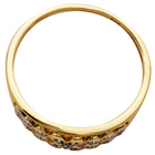 Złota Obrączka Wysadzana Brylantami