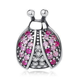 Srebrna Zawieszka Przwieszka Kolorowa Torebka