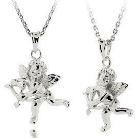 Zawieszka Srebrna Aniołek