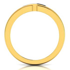 Złoty Pierścionek Obrączka z Brylantami