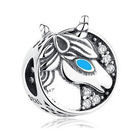 Srebrna Zawieszka Przwieszka Koń