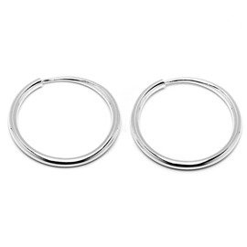 Srebrne Kolczyki Koła