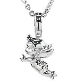 Zawieszka Srebrna Aniołek