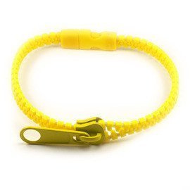 Bransoletka Żółta na Zamek Błyskawiczny