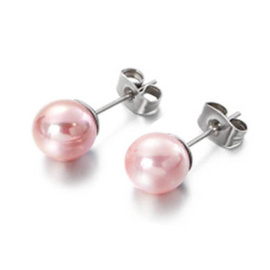 Kolczyki z Perłami Stali Szlachetnej