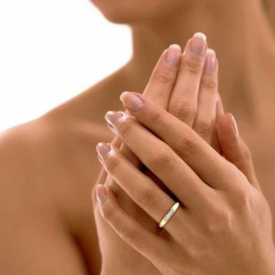 Złoty Pierścionek Obrączka z Brylantami