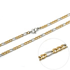 Łańcuszek ze Stali Szlachetnej Figaro dł.50cm