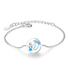 Bransoletka Srebrna Anioołek