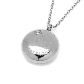 Naszyjnik Znak Zodiaku Strzelec Stal Szlachetna