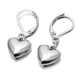 Kolczyki Serduszka Stal Szlachetna